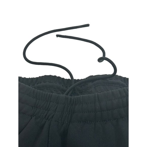 Adidas Men’s Track Pants S Black Trefoil Zip Pockets Triple Stripes Zip Ankle - Picture 15 of 16